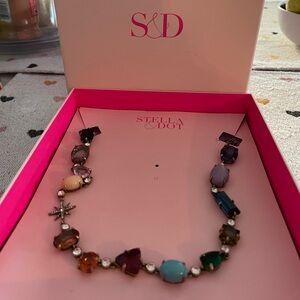 NWT - Vintage Stella & Dot Candy Jewel Necklace